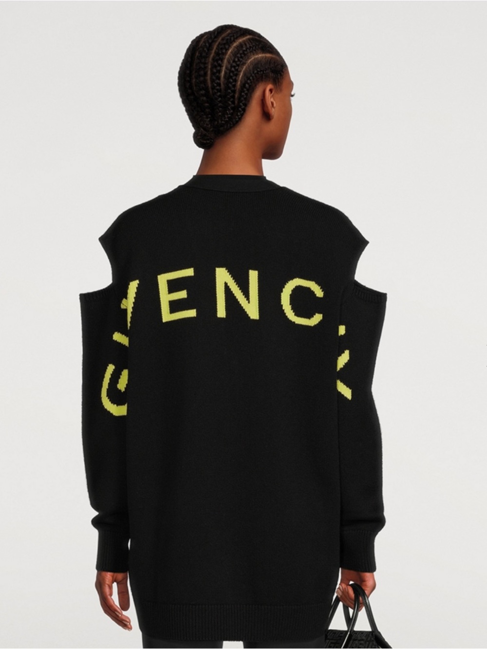 Givenchy Black cold shoulder Cardigan